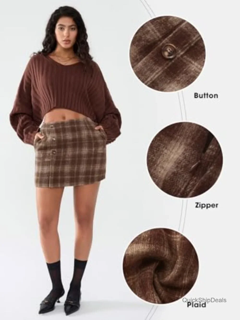 N/A trendy faux